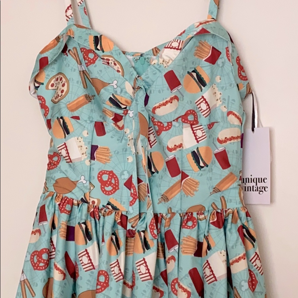 Unique Vintage Disney Parks Food Dress